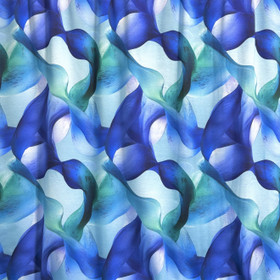 Digitrikoo: Laineet, minttu - sininen - vihreä