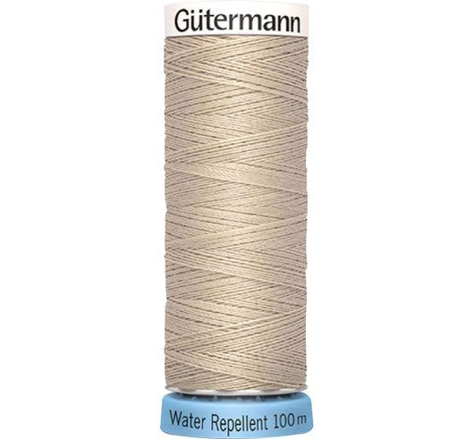 Gütermann: Water Repellent vedenpitävä ompelulanka 100m: Beige 722