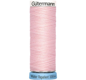 Gütermann: Water Repellent vedenpitävä ompelulanka 100m: Vaaleanpunainen 659