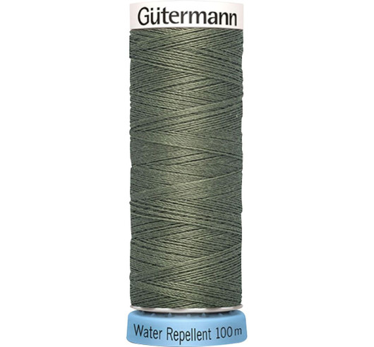 Gütermann: Water Repellent vedenpitävä ompelulanka 100m: Oliivi 824