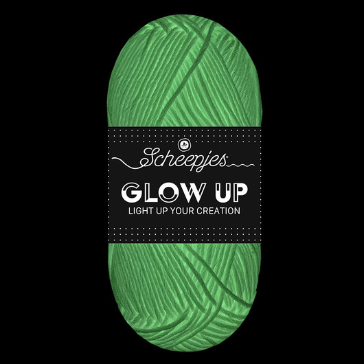 Scheepjes: Glow Up - pimeässä hohtava lanka