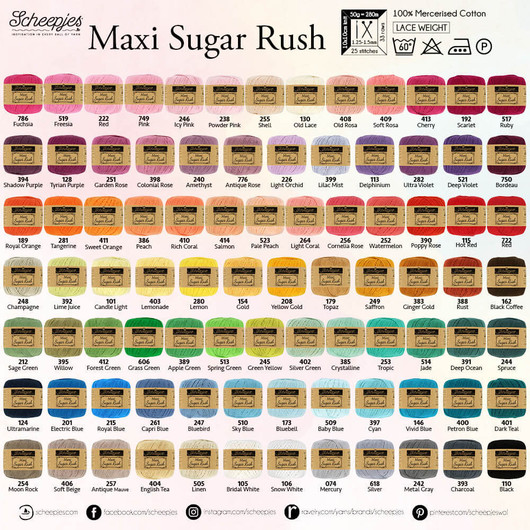 Scheepjes: Maxi Sugar Rush