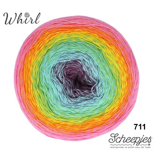 Scheepjes: Cotton Whirl -lankakakku 1000m