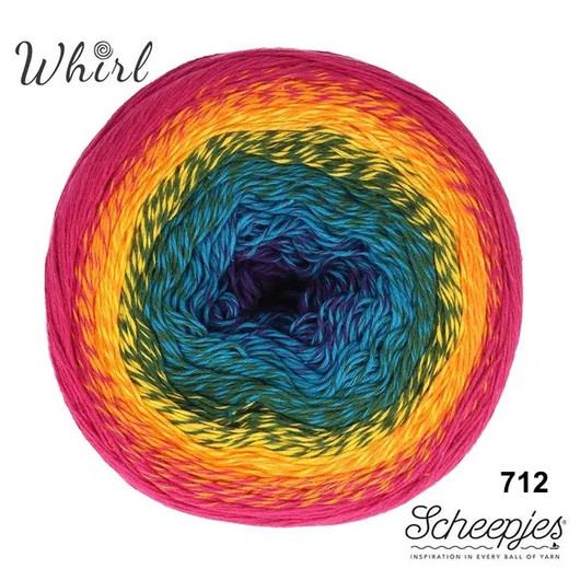 Scheepjes: Cotton Whirl -lankakakku 1000m