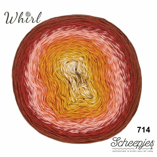Scheepjes: Cotton Whirl -lankakakku 1000m