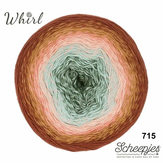 Scheepjes: Cotton Whirl -lankakakku 1000m