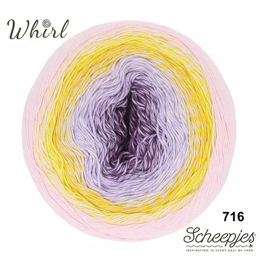 Scheepjes: Cotton Whirl -lankakakku 1000m