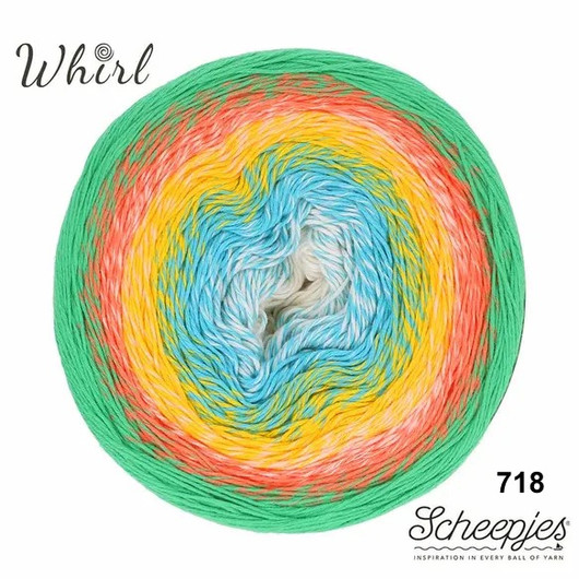 Scheepjes: Cotton Whirl -lankakakku 1000m