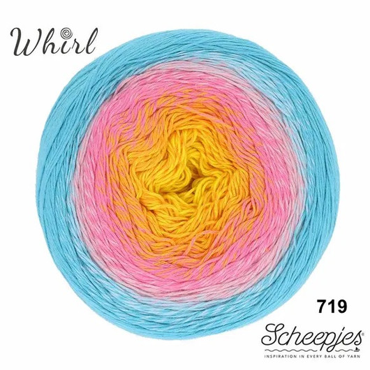 Scheepjes: Cotton Whirl -lankakakku 1000m