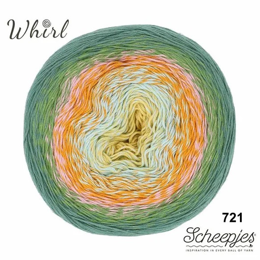 Scheepjes: Cotton Whirl -lankakakku 1000m