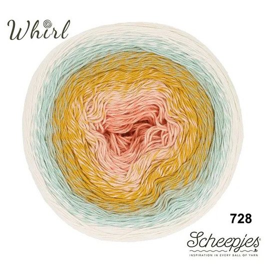 Scheepjes: Cotton Whirl -lankakakku 1000m