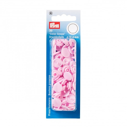 Prym Snaps neppari 12,4mm, vaaleanpunainen