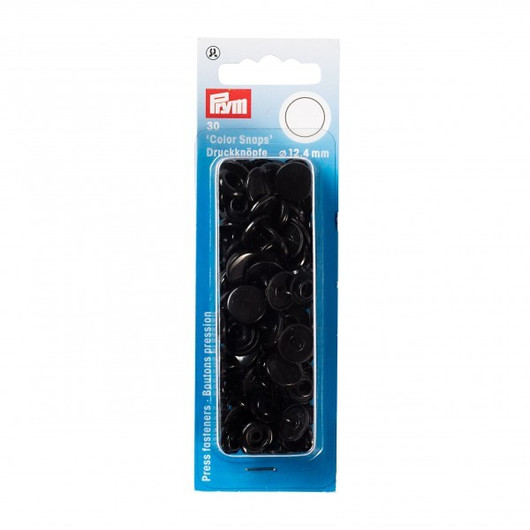 Prym Snaps neppari 12,4mm, musta