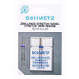 Ompelukoneneula: Schmetz stretch twin needle 75/2,5
