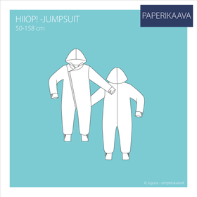 Jujuna, kaava: Hiiop! -jumpsuit 50-158cm