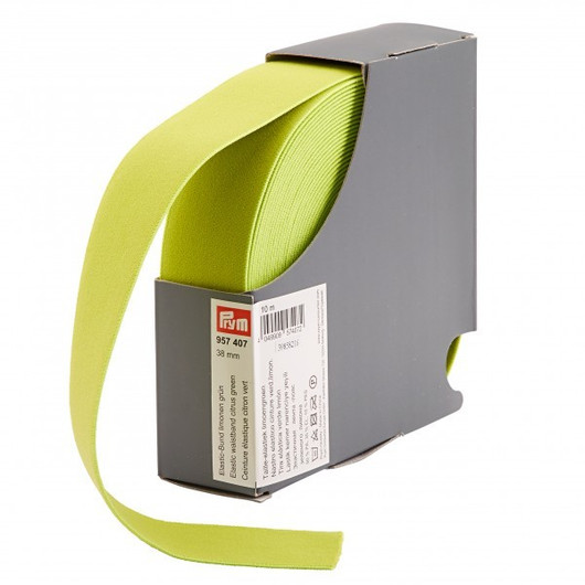 Prym: Bokserikuminauha 38mm, lime