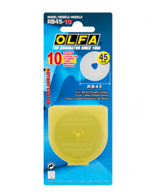 Olfa: Vaihtoterä pyöröleikkurille 45mm 10kpl
