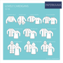 Jujuna, kaavapaketti: Lovely cardigans 32-56