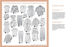 Ottobre design: Woman 34-52, kevät/kesä 2/2019