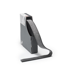 Prym: Glitterikuminauha 25mm, musta/hopea