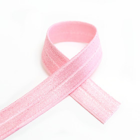 Joustokanttinauha Foe 19mm/1m, vaaleanpunainen vaaleampi
