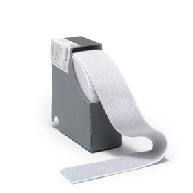 Prym: Glitterikuminauha 50mm, valk/hopea