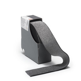 Prym: Glitterikuminauha 50mm, musta/hopea