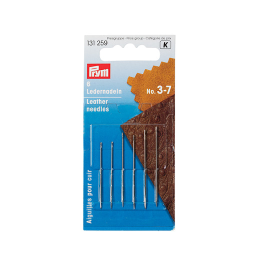 Prym: Nahkaneula nr.3-7 (6kpl)