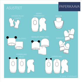 Jujuna, kaavapaketti: Asusteet