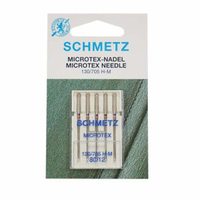 Ompelukoneneula: Schmetz Microtex 130/705 H-M 80/12