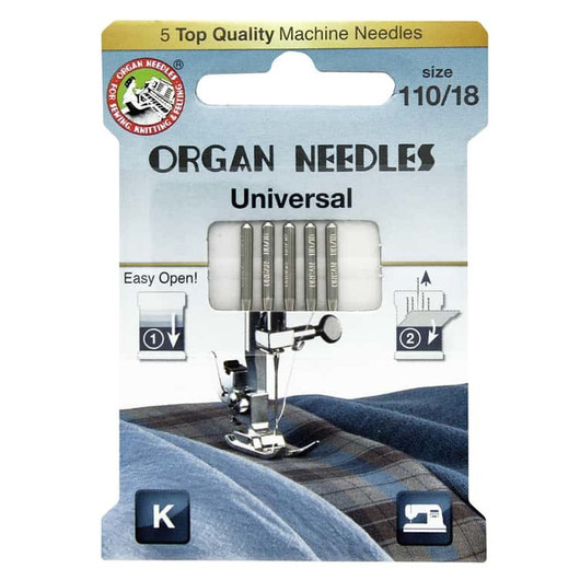 Ompelukoneneula: Organ Universal 110/18