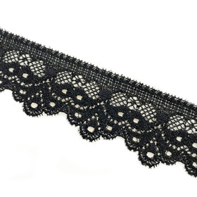 Reunapitsikuminauha 30mm, musta ja valkoinen