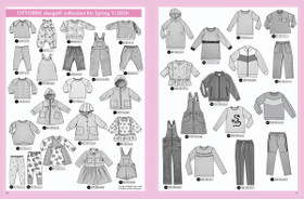 Ottobre design: Kids fashion 62-170cm, kevät 1/2020