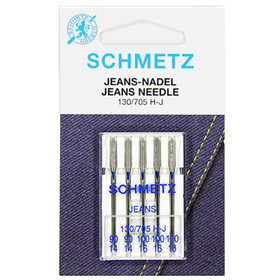Ompelukoneneula: Schmetz Jeans 90-110