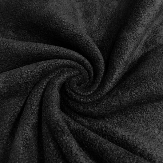Polar fleece: Musta