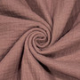 Double gauze: Harsokangas, mauve