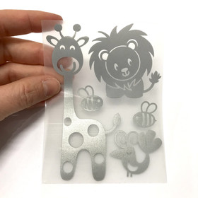 Heijastava silityskuva, eläimet