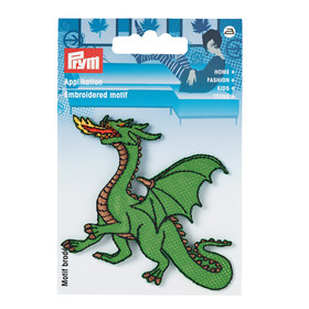 Prym: Silitettävä Lohikäärme -kangasmerkki