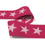 Bokserikuminauha 40mm tähti: pinkki 