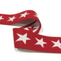 Bokserikuminauha 40mm tähti: punainen - valkoinen