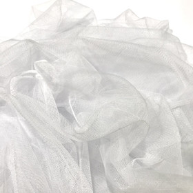 Pehmoinen tylli, valkoinen