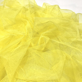 Pehmoinen tylli, keltainen