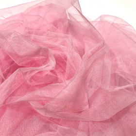 Pehmoinen tylli, vaaleanpunainen