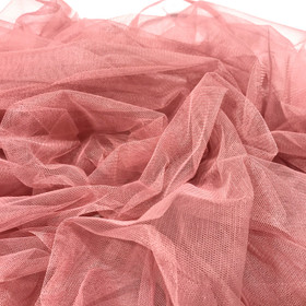 Pehmoinen tylli, vanha roosa