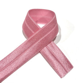 Joustokanttinauha Foe 19mm/1m, vaaleanpunainen tummempi