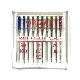 Ompelukoneneula: Organ Combi 2+5+3kpl