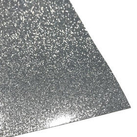 Silityskalvo: Glitteri, hopea (Gem Flex)