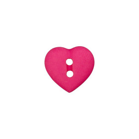 Prym: Nappi sydän 12mm, pinkki