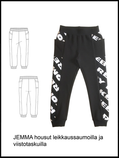 Sala Design: JEMMA lasten housut 92-146