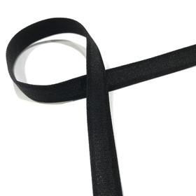 Olkainkuminauha 13mm, musta ja valkoinen